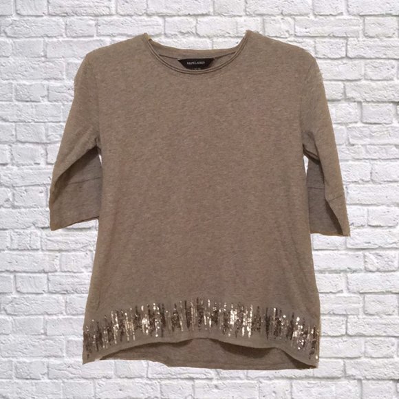 Ralph Lauren Other - 🔵 2/$22❗️NWT! 🎉 Ralph Lauren Girls Sequin Short Sleeve Top